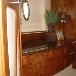 National Harbor Boat Show 6-7-08 New 52 Ovation Master Stateroom