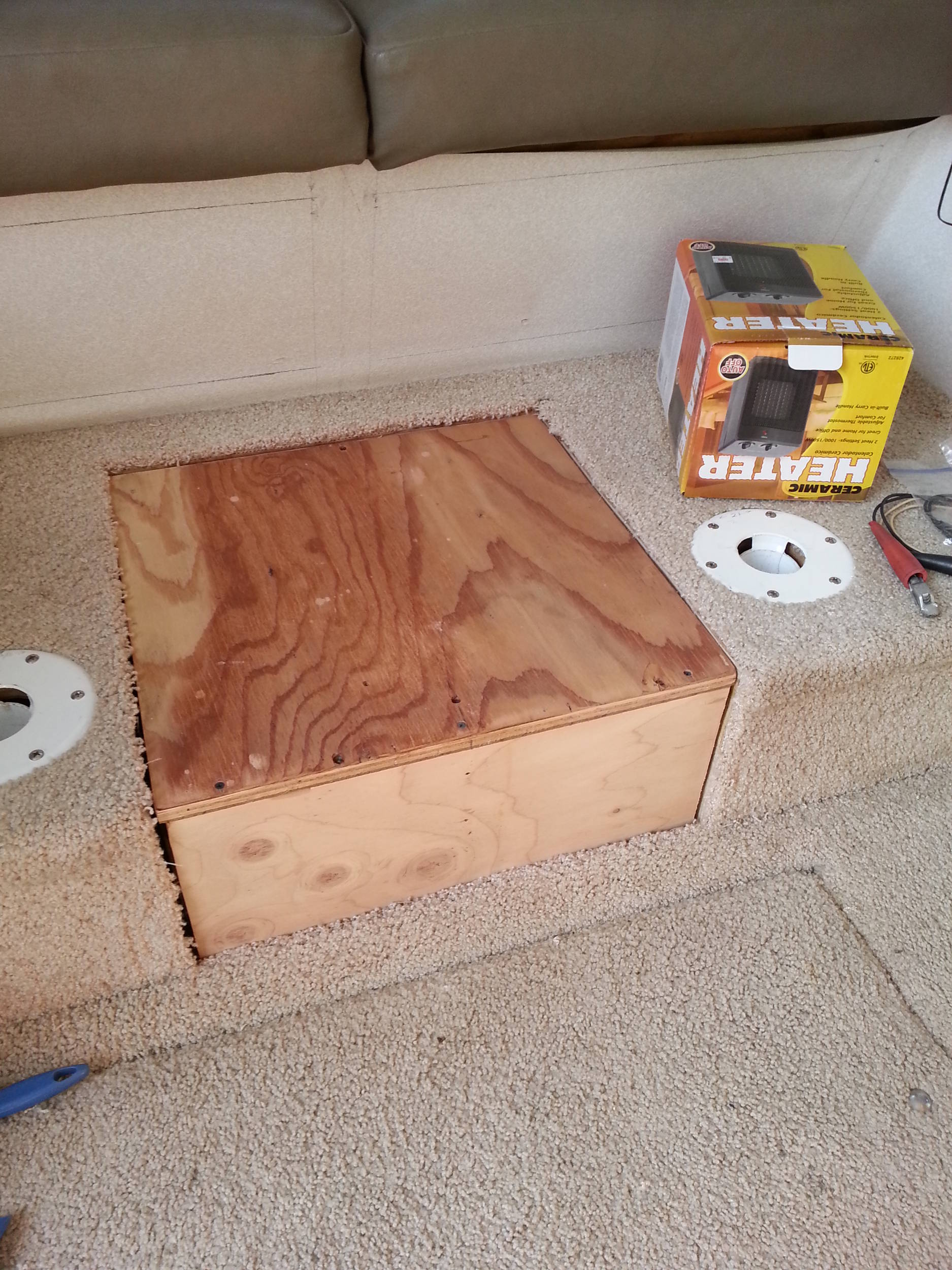 under table storage
